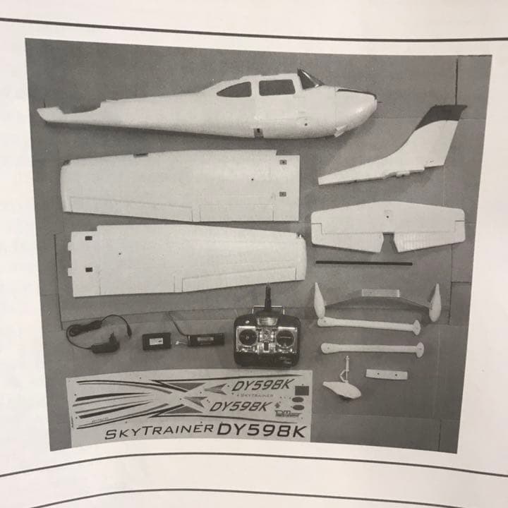 dynam スカイトレーナー 大型ラジコン