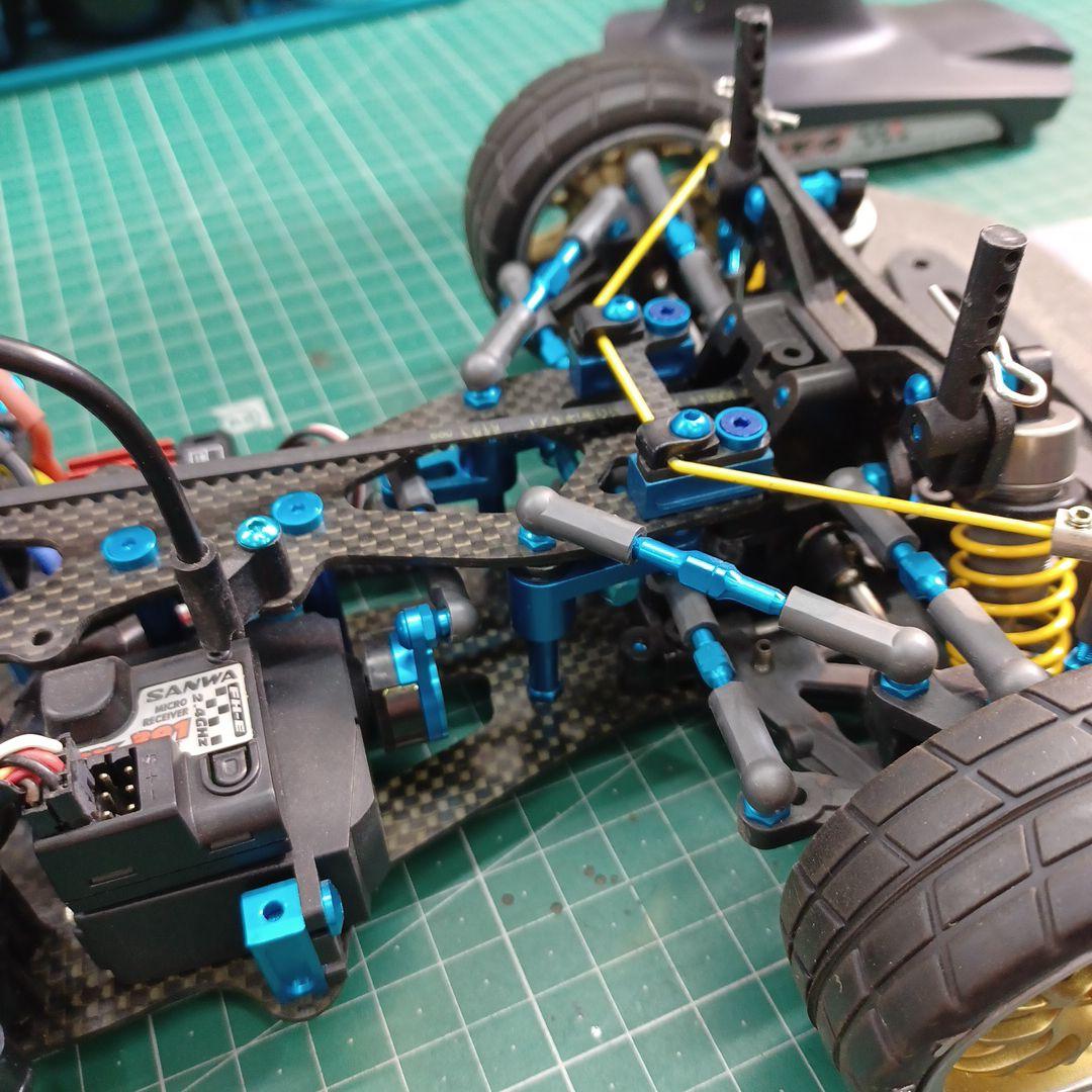 C*M様 タミヤ ラジコンTA04PRO O/H済み35GT-Rボディ,メカ新品