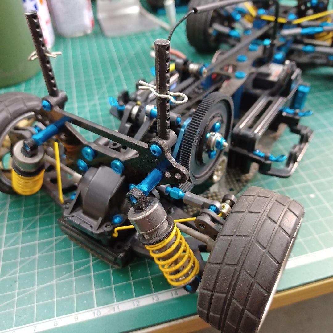 C*M様 タミヤ ラジコンTA04PRO O/H済み35GT-Rボディ,メカ新品