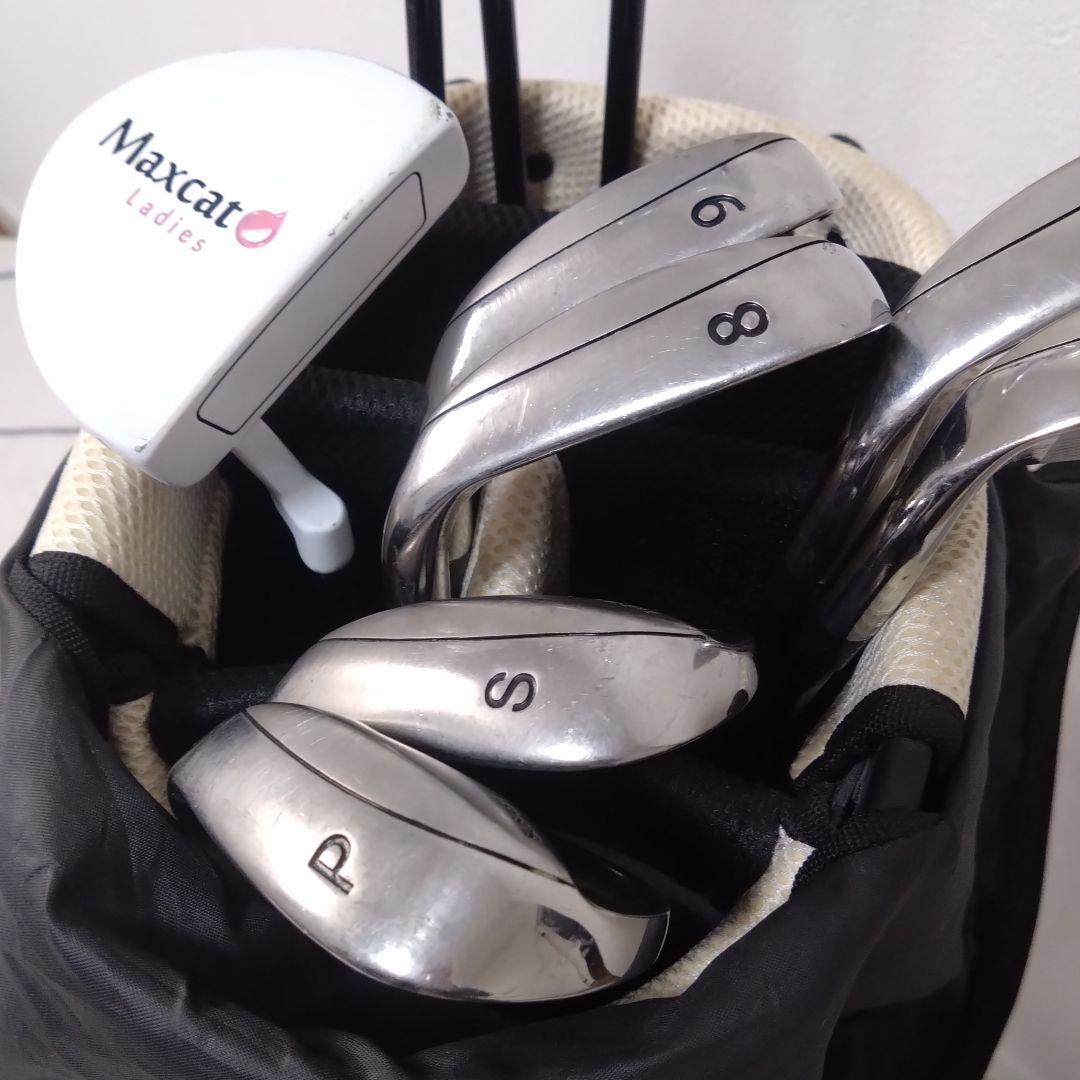 激安★豪華★Maxcat 初心者 優しい レディース ゴルフクラブセット！！