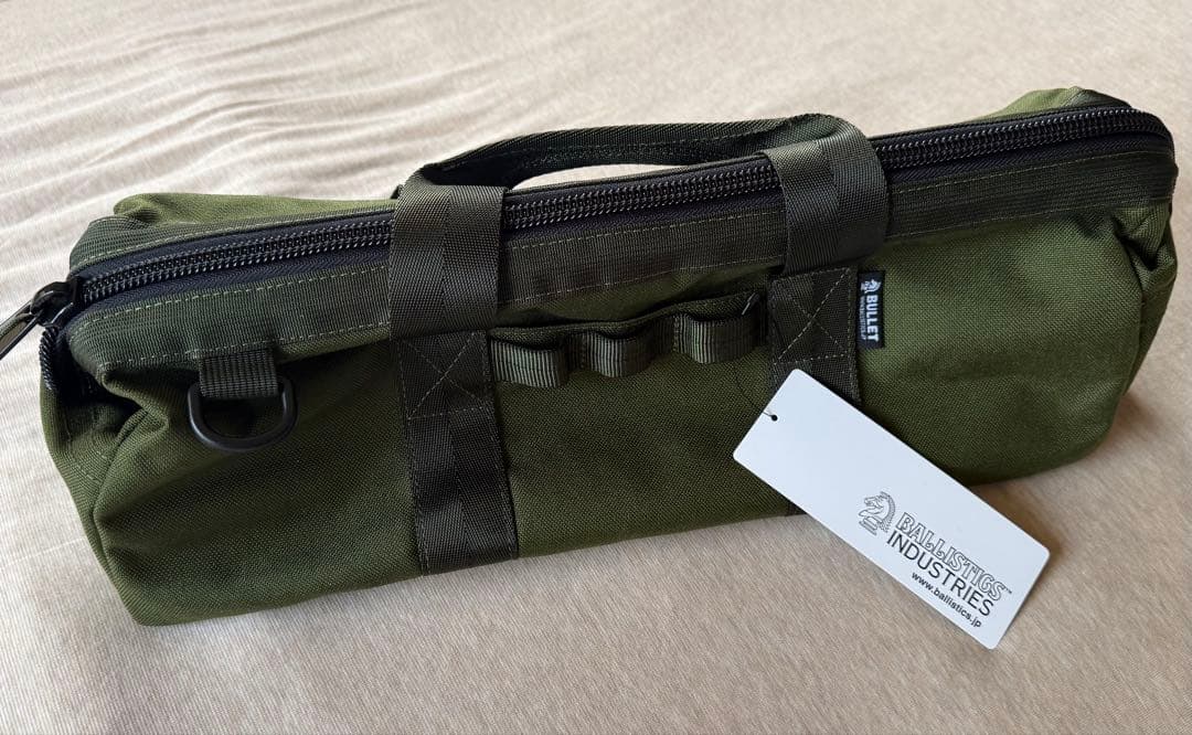 新品 BALLISTICS ラージ ペグ ツールバッグ ケース カバー オリーブ