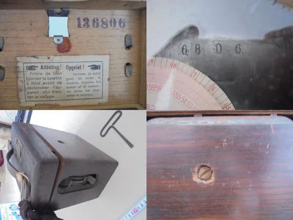 AKa6866　ＮＨ式　競翔記録時計　レース鳩時計？　旧日本軍？　詳細不明