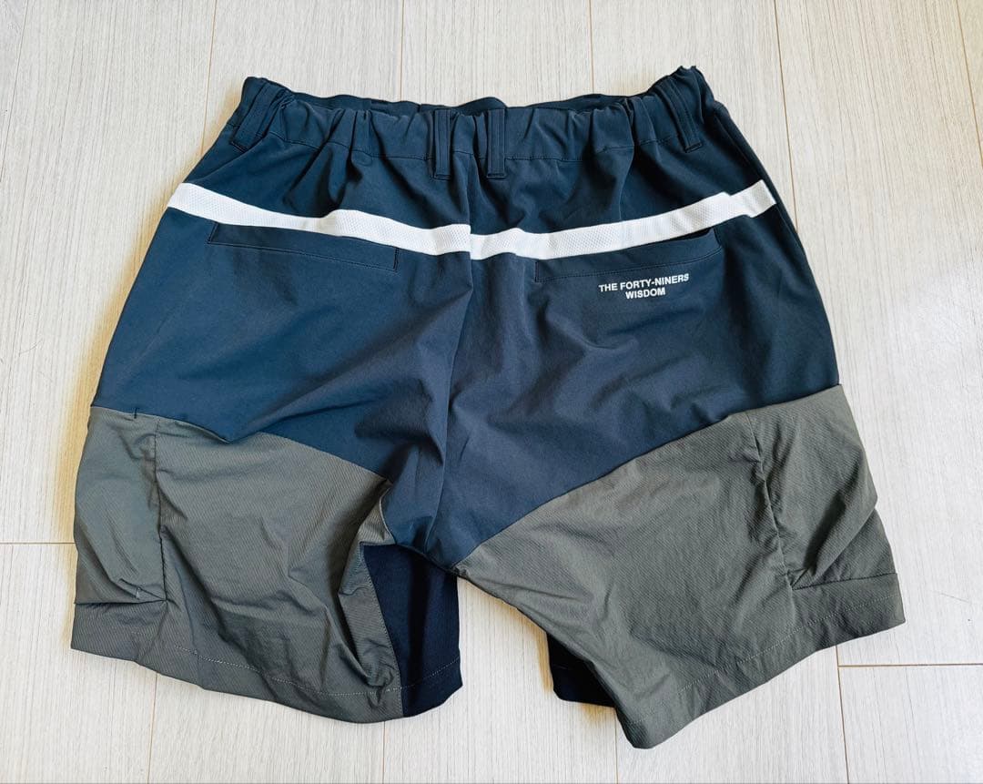 TFW49 LIGHT CARGO PANTS L 美品 BLKxKHAKI