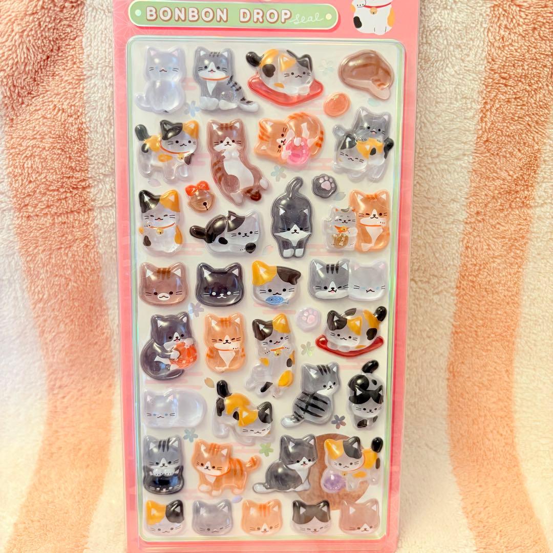 BONBON DROP ボンボンドロップ 和柄シリーズ シール ６枚セット