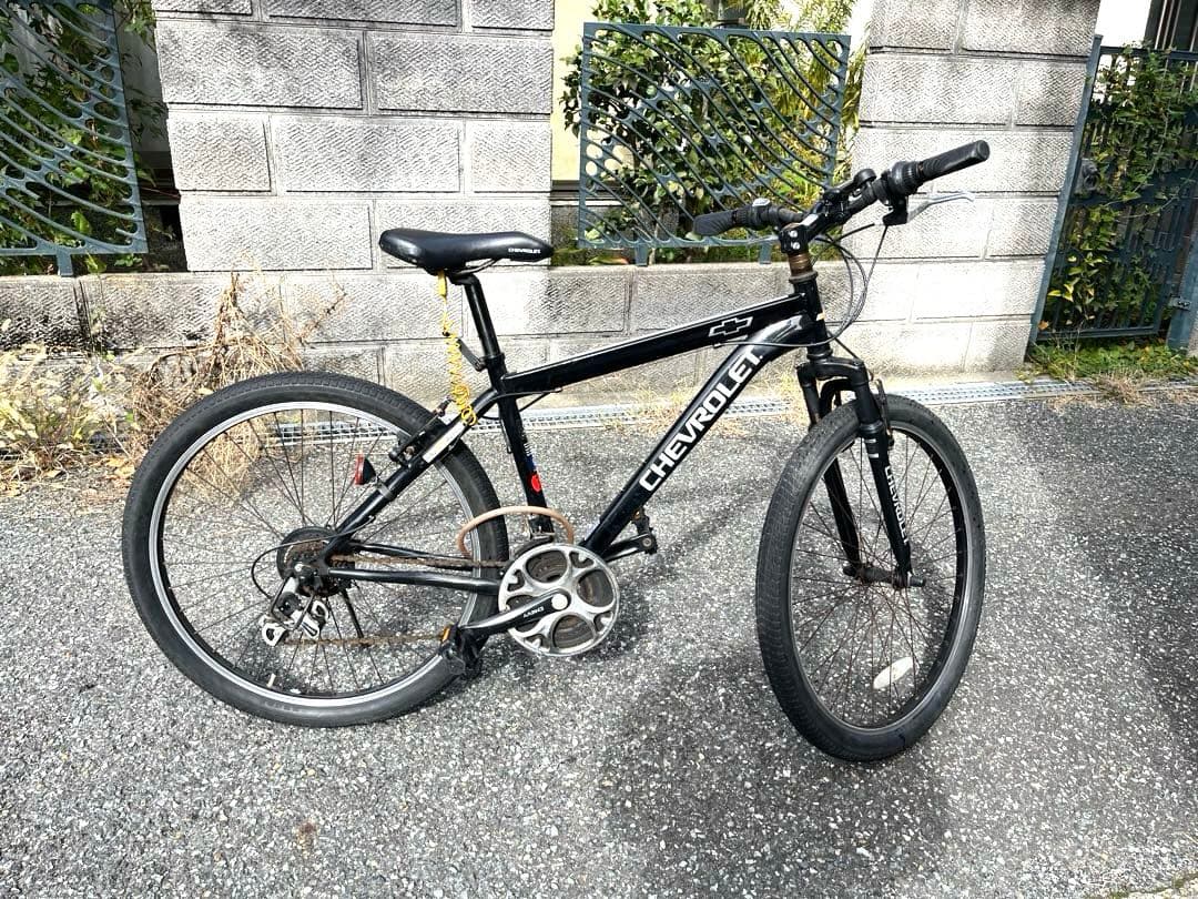 【引き取り限定】最終値下げCHEVROLET マウンテンバイク ブラック