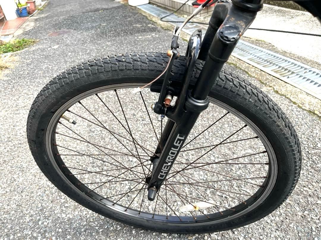 【引き取り限定】最終値下げCHEVROLET マウンテンバイク ブラック