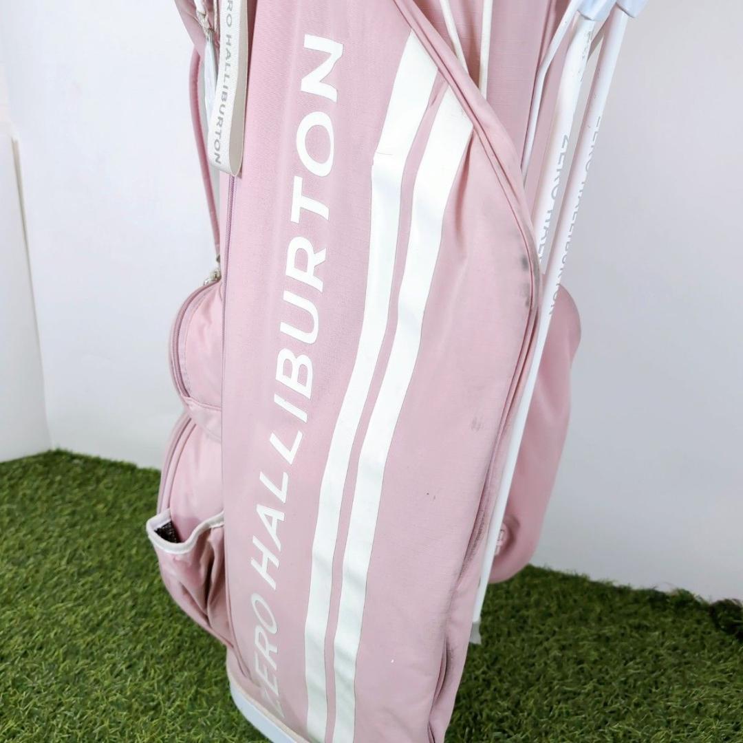 ZERO HALLIBURTON ゼロハリバートン ゴルフキャディバッグ ピンク