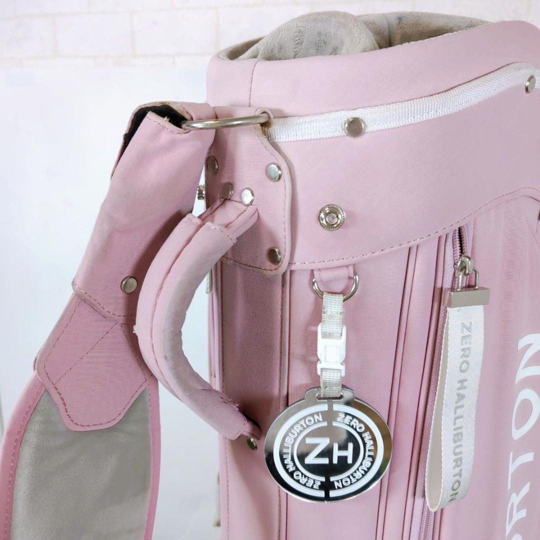 ZERO HALLIBURTON ゼロハリバートン ゴルフキャディバッグ ピンク