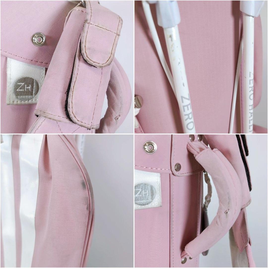 ZERO HALLIBURTON ゼロハリバートン ゴルフキャディバッグ ピンク