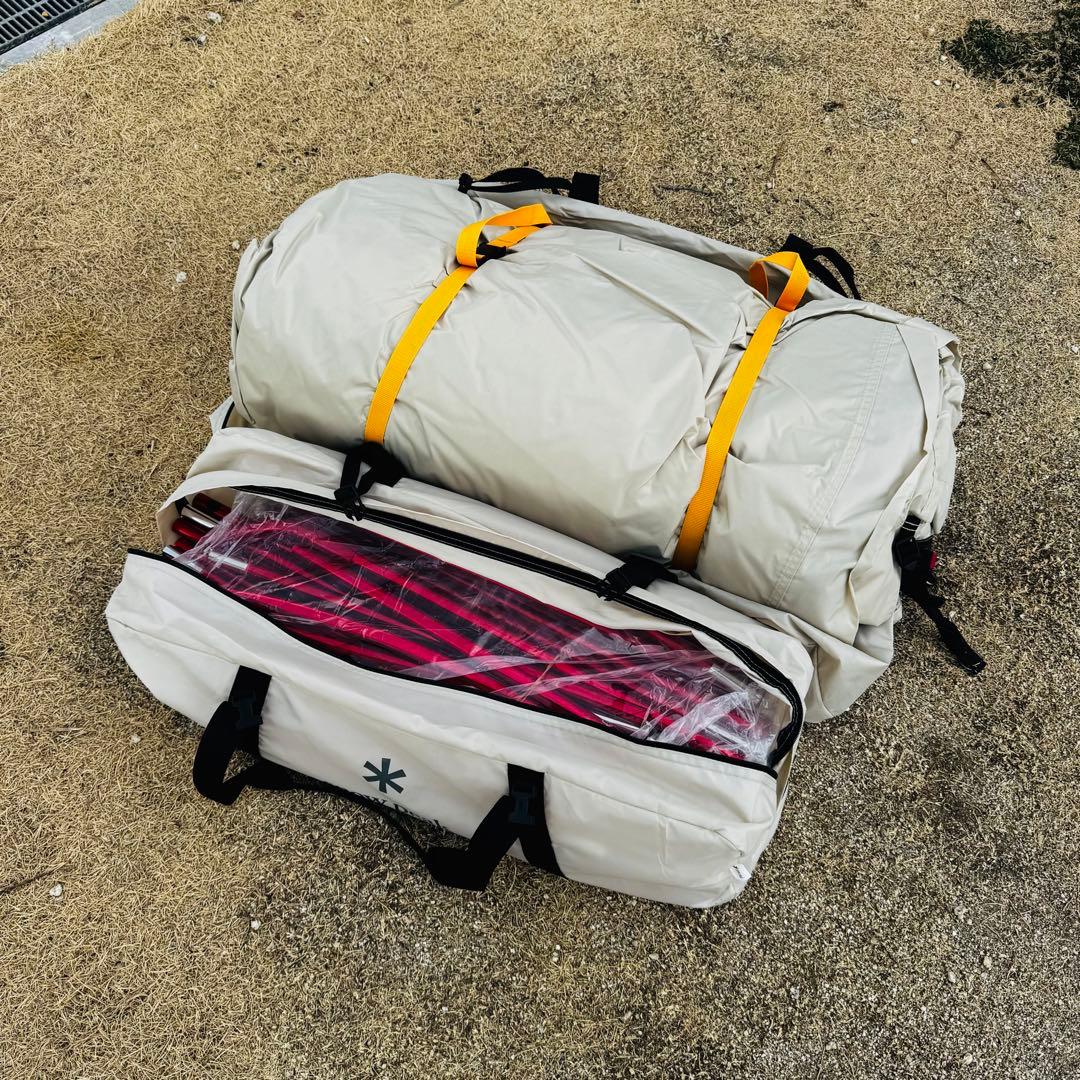 8391.スノーピーク 雪峰祭 ランドロック レッドフレーム FES-671