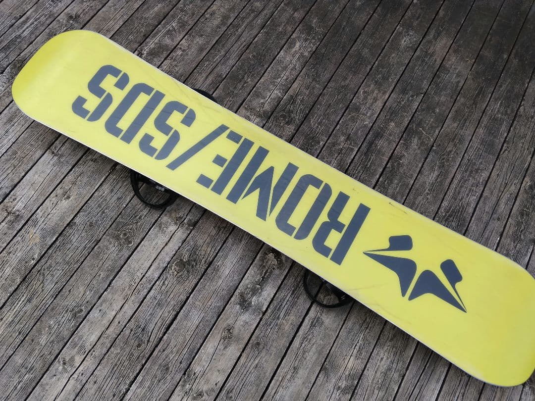 スノーボード 3点セットROME 155 ジャンクビンディング ブーツ 26.5