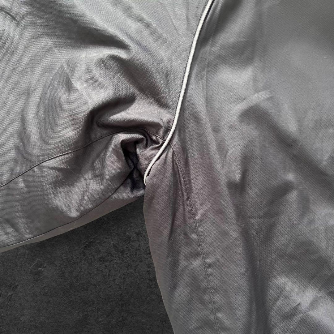 00s nike 短丈 マンチェスターU ナイロンジャケット　ドローコード　L