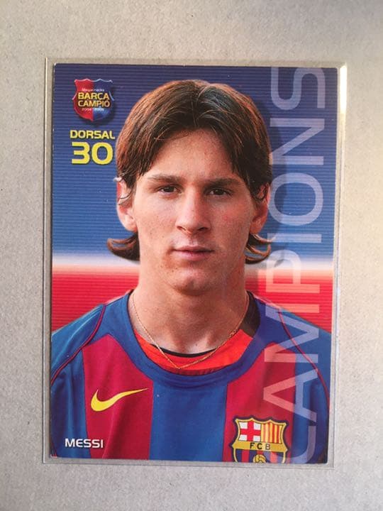 2004 PANINI リオネル・メッシ RC W杯