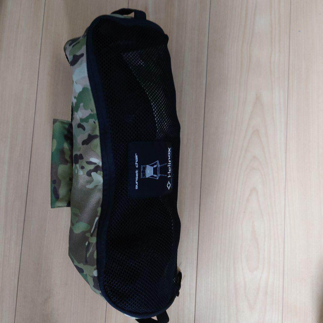 kyu　Helinox タクティカルサンセットチェアカモ　ロッキングフット
