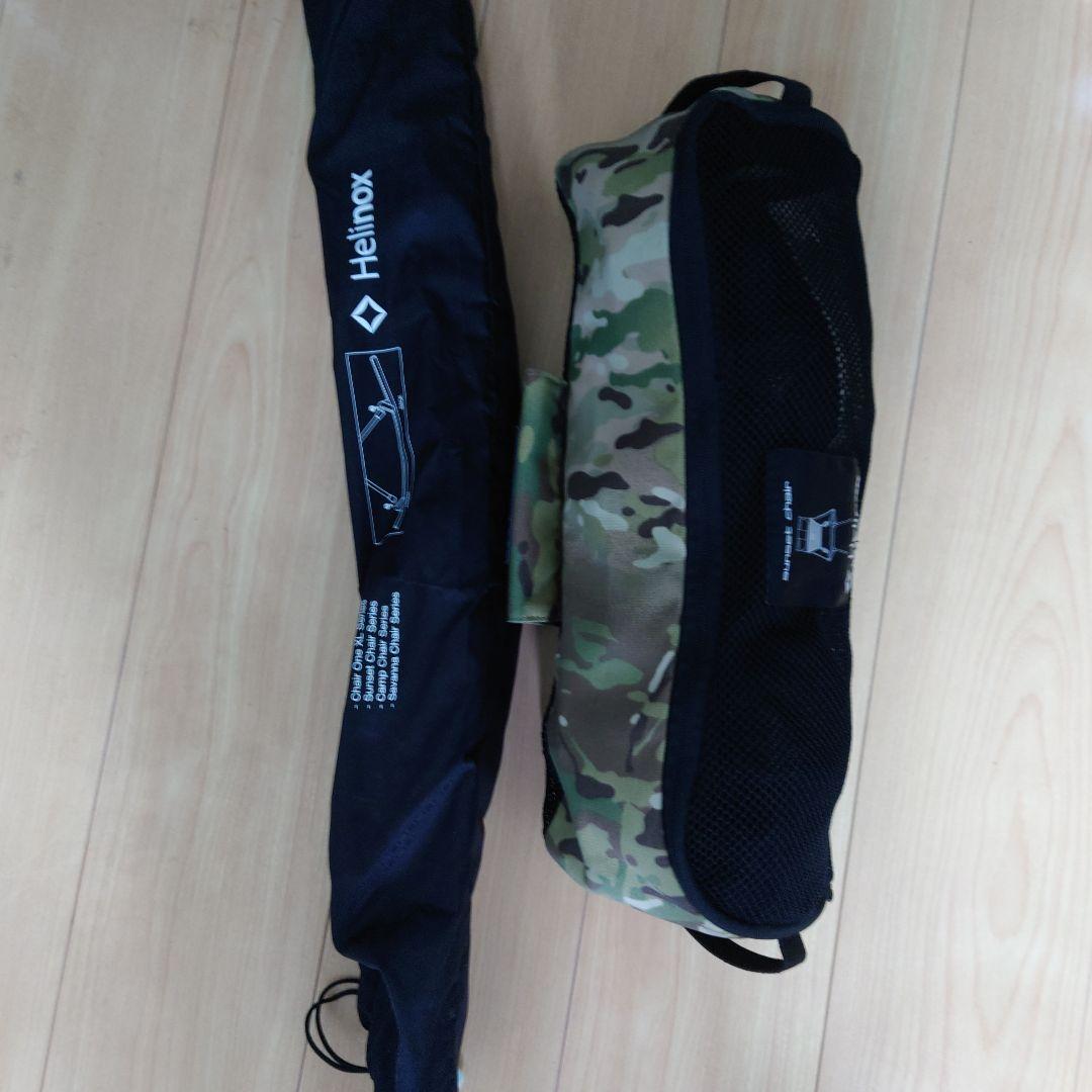 kyu　Helinox タクティカルサンセットチェアカモ　ロッキングフット