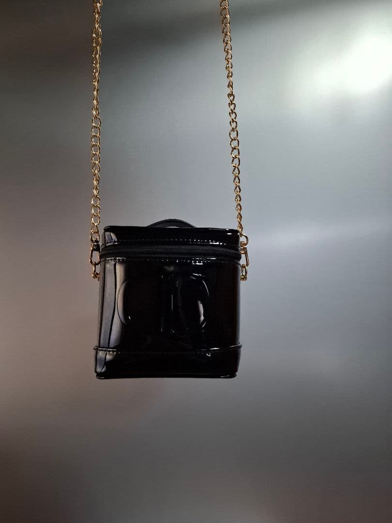 Dior　バニティバッグ　バニティポーチ　エナメルブラック　非売品