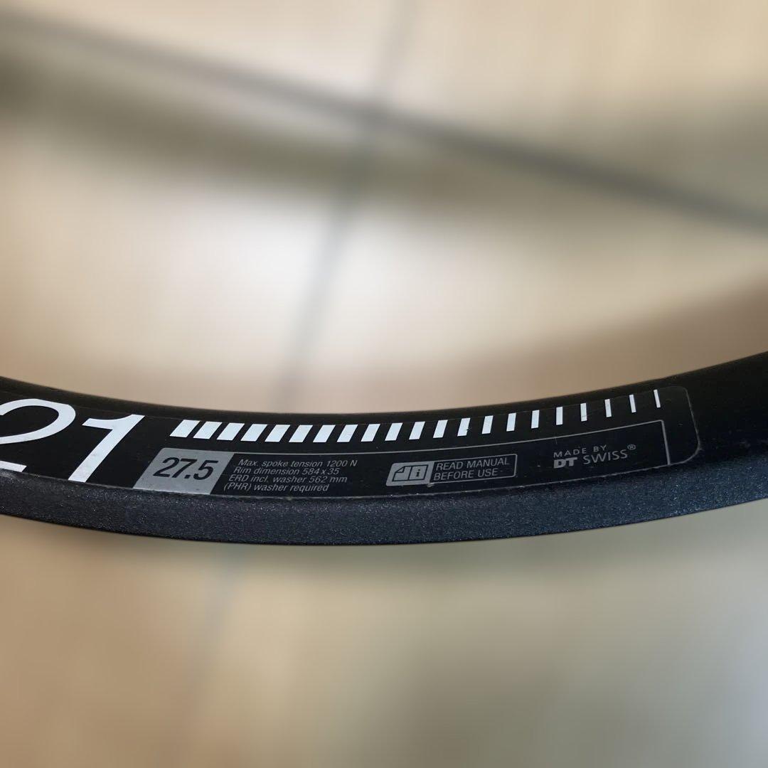 DT Swiss XM521 27.5 32h 2本セット mtb リム