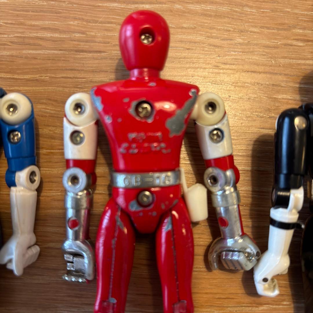 ポピー　超合金　フィギュアセット　電磁マン　サンバルカン　ゴーグルファイブ