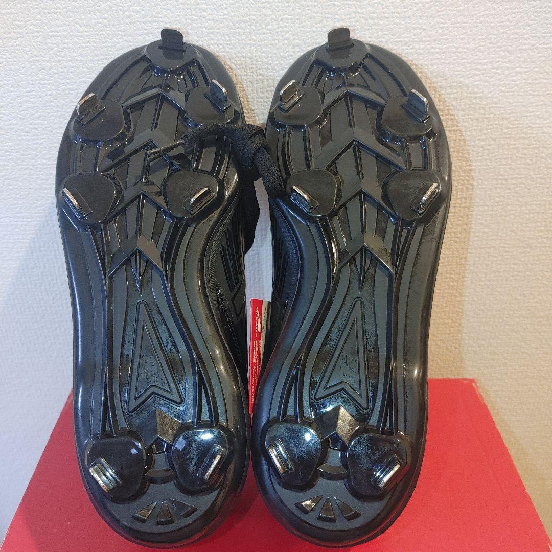 ニューバランス　野球　スパイク 26.5センチ　ブラック　金具 高校野球対応