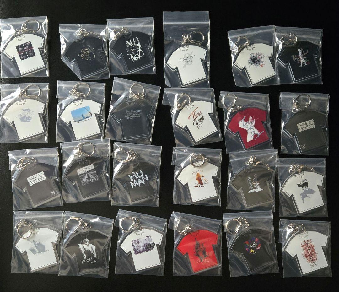 ReoNa ランダムツアーTシャツメモリアルキーホルダー 24種