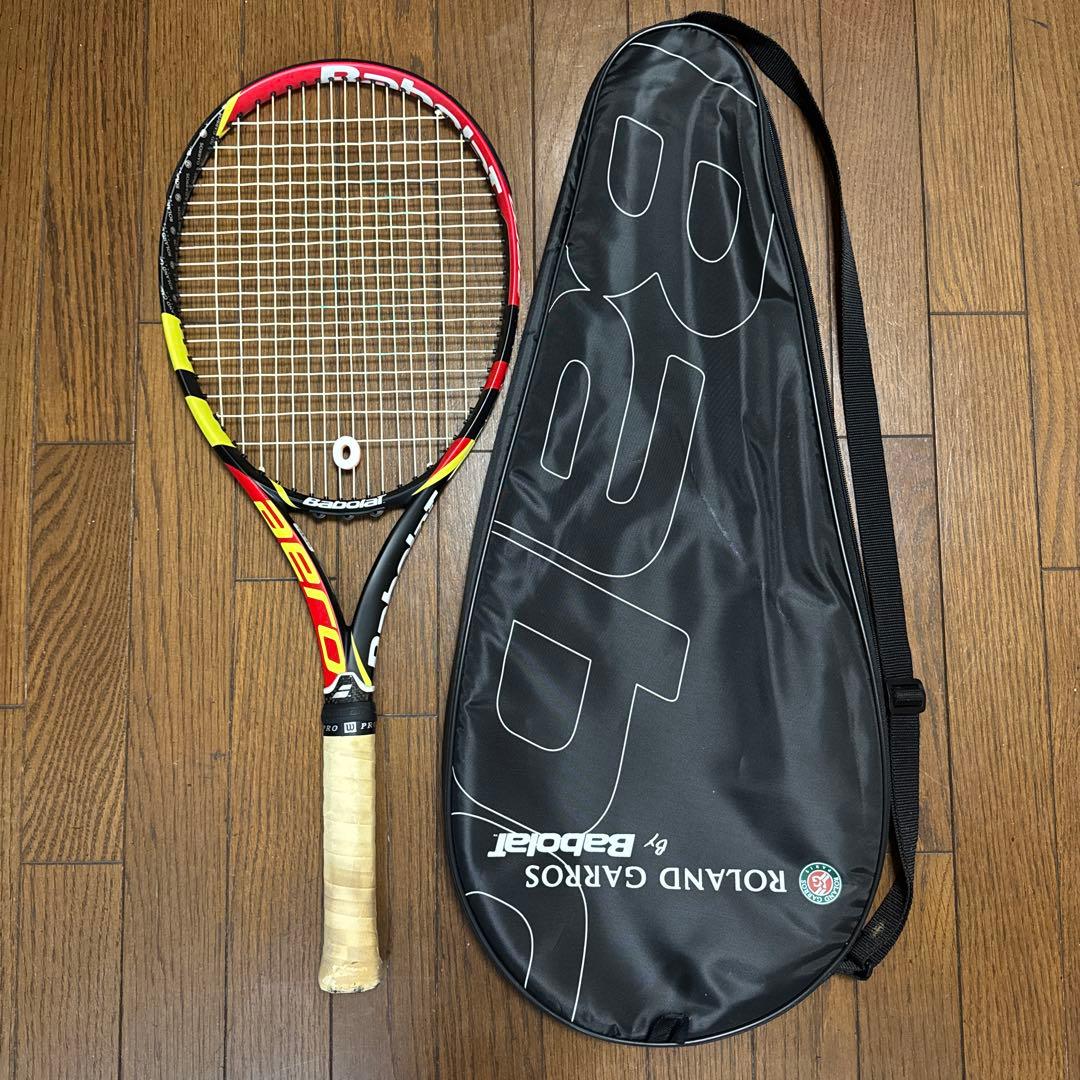 硬式テニスラケット　ローランギャロス　バボラ aero