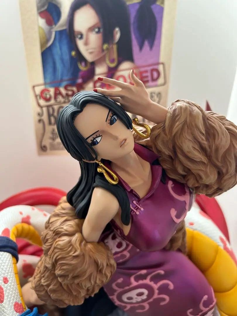 ワンピース　ログコレクション　ハンコック　大型スタチュー