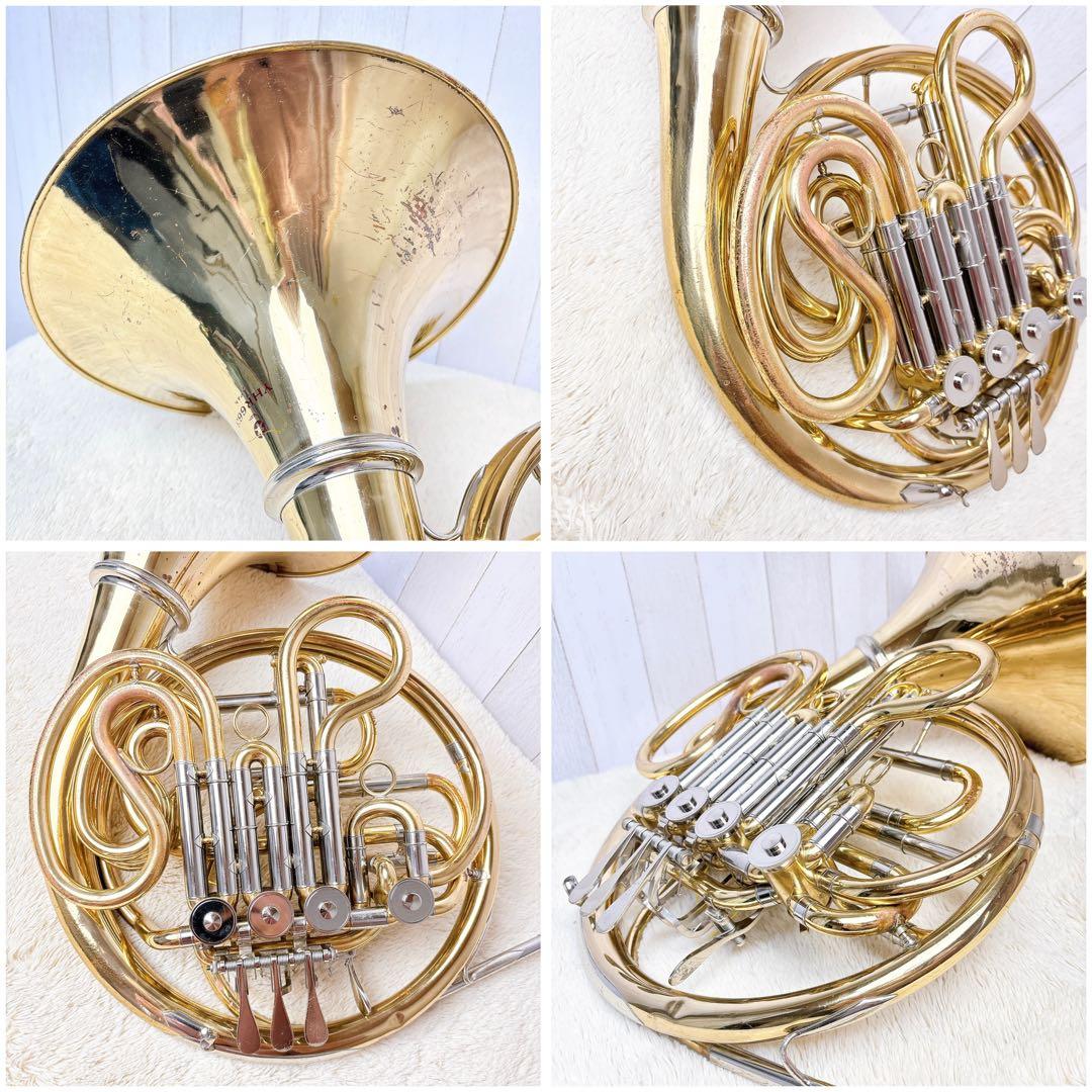 YAMAHA YHR-663 フルダブルホルン マウスピース付き