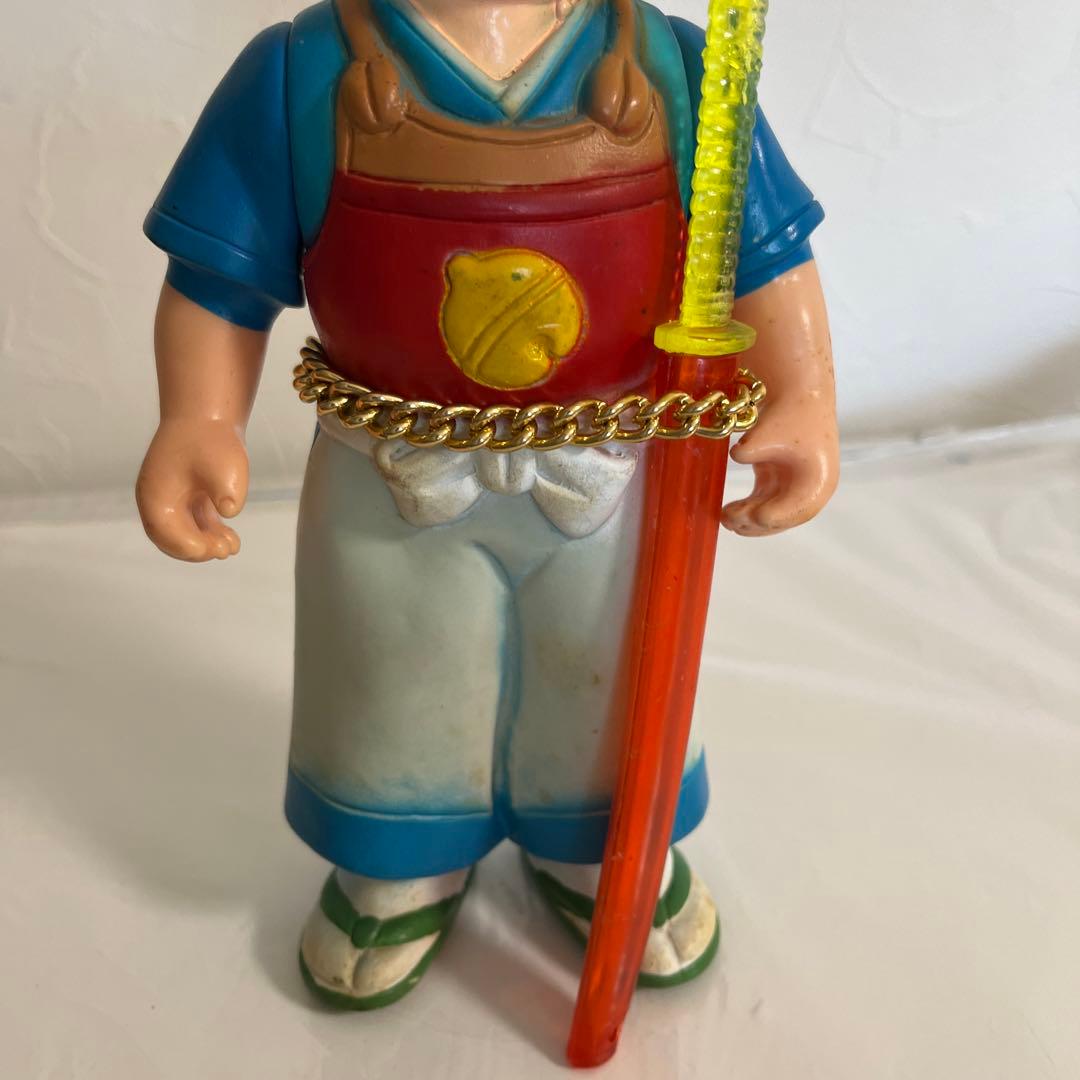 ⚠️レア　赤胴鈴之助　パチソフビ　無版権　昭和レトロ　ヴィンテージ