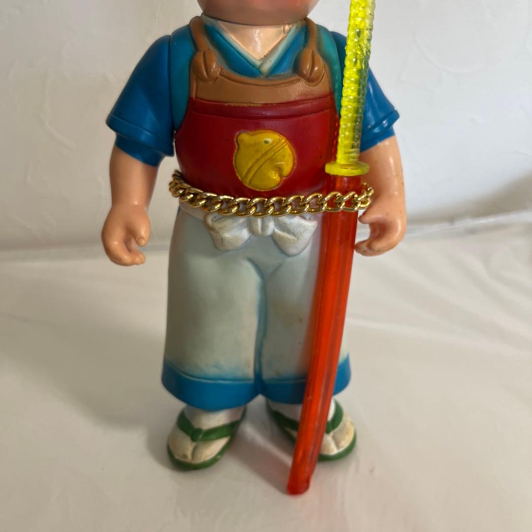 ⚠️レア　赤胴鈴之助　パチソフビ　無版権　昭和レトロ　ヴィンテージ