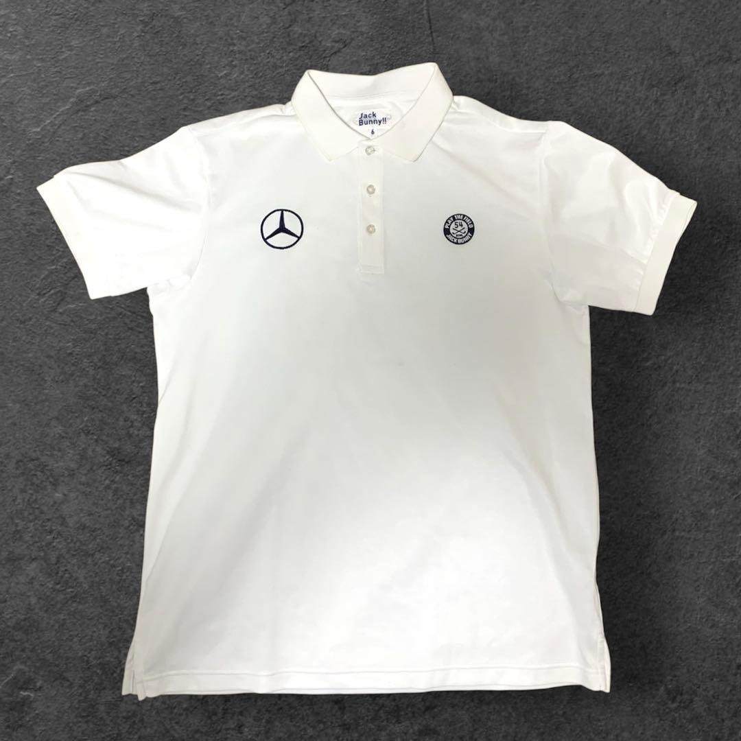 希少 Mercedes Benzロゴ付Jack Bunny!! ポロ サイズ 6