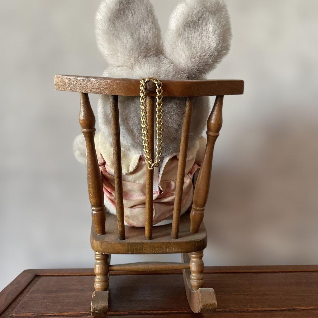 サンアロー製　うさぎのラッキー　ぬいぐるみ　レトロ