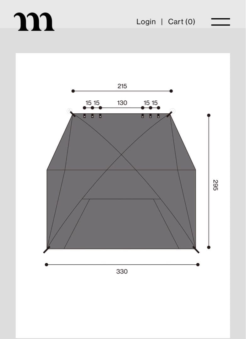 テント・タープ PENELOPE CAR SIDE TARP