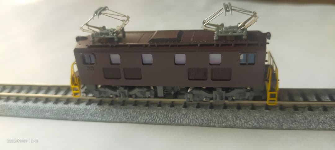 ワールド工芸東武ED5010前期型電気機関車 ブラウン 塗装済完成品