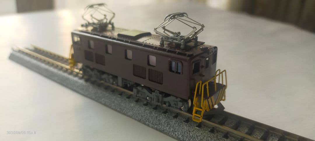 ワールド工芸東武ED5010前期型電気機関車 ブラウン 塗装済完成品