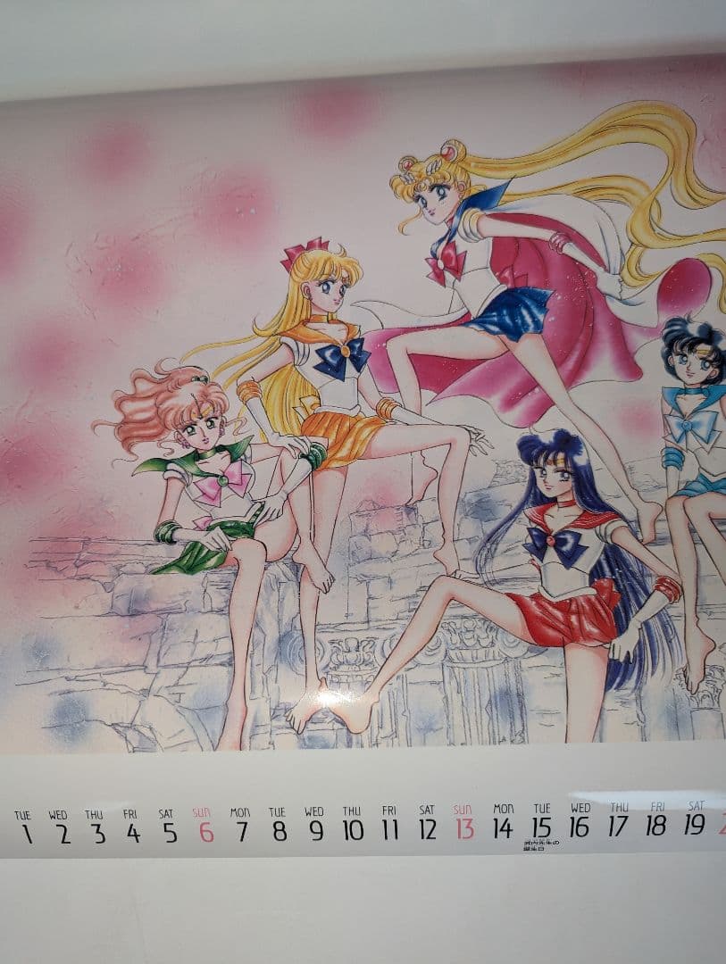 講談社　セーラームーン1994年 壁掛けカレンダー未使用　原画　武内直子