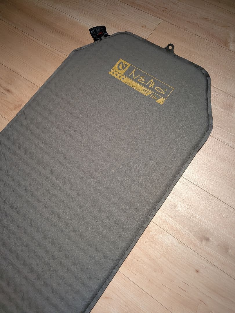 美品 NEMO ORA 20R スリーピングマット