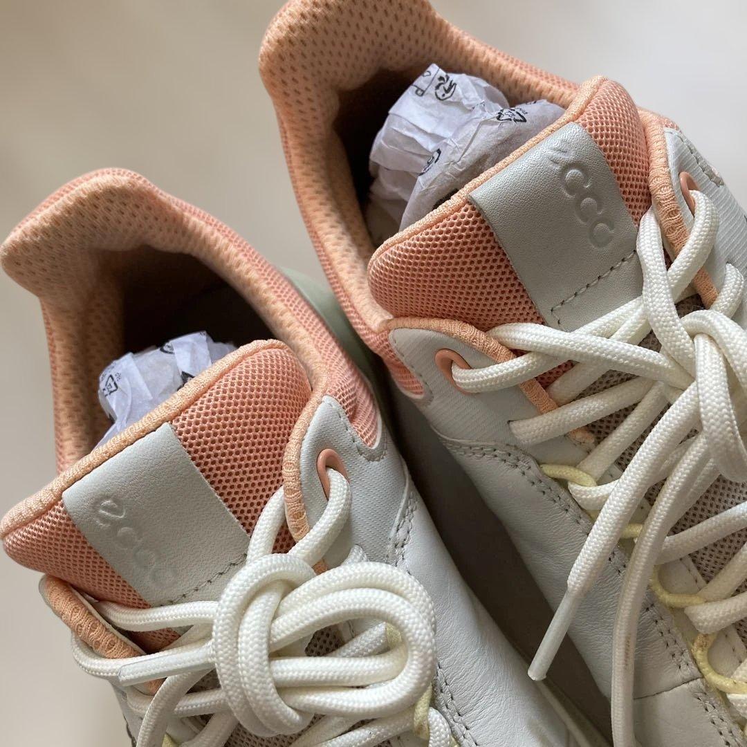 美品ですよ！ecco ゴルフシューズ　23センチスパイクレス