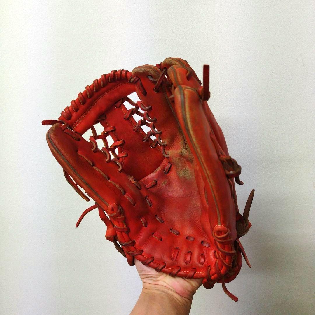 619 ミズノ グローバルエリート 即戦力 型良 軟式 外野手用グローブ