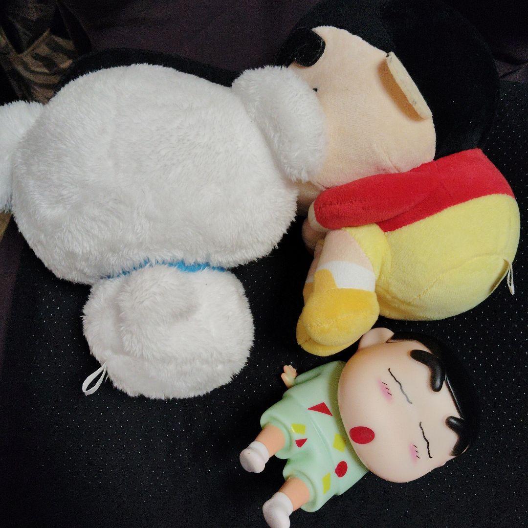 クレヨンしんちゃん ぬいぐるみとフィギュアセット