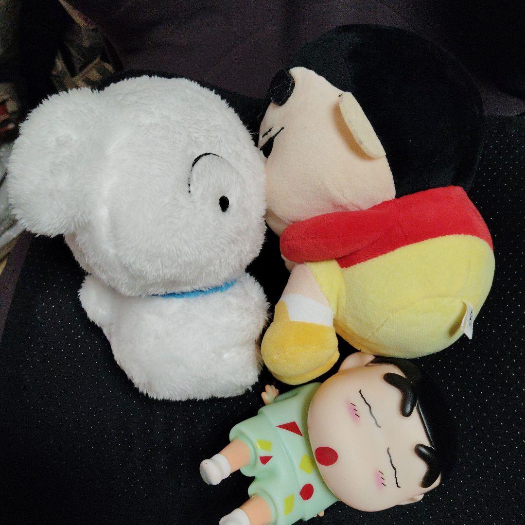 クレヨンしんちゃん ぬいぐるみとフィギュアセット