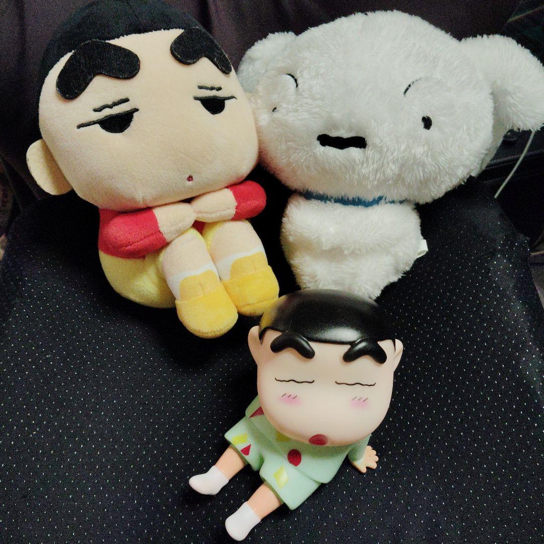 クレヨンしんちゃん ぬいぐるみとフィギュアセット