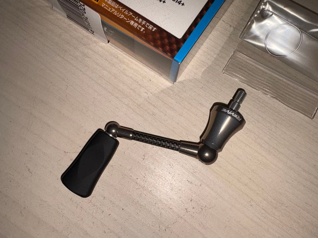 ★☆限定希少品　リヴァイブ ファンネル カーボン ハンドル RF-45SHC-S