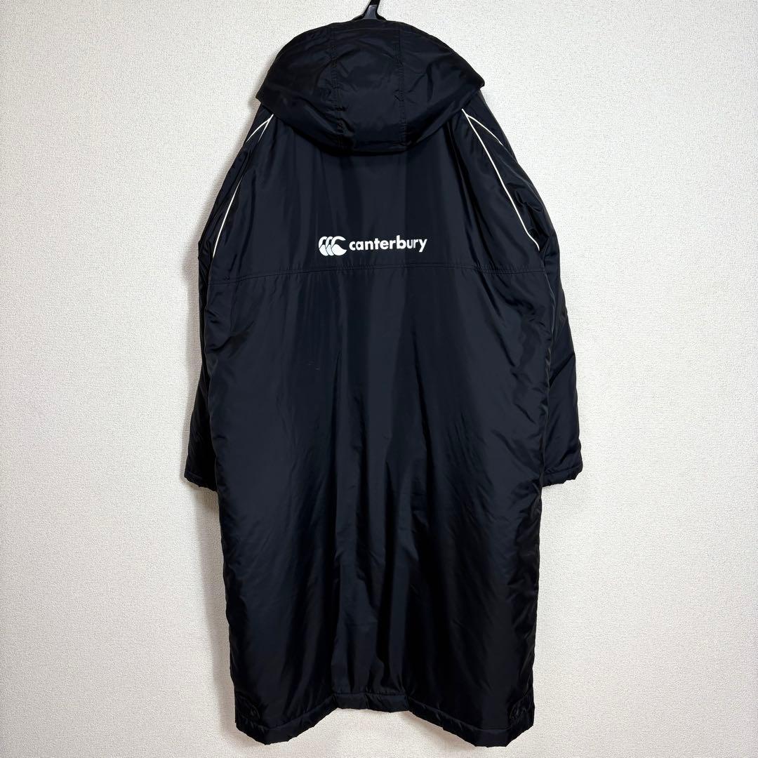 カンタベリー 2way フード付 ベンチコート 特大 3L 黒