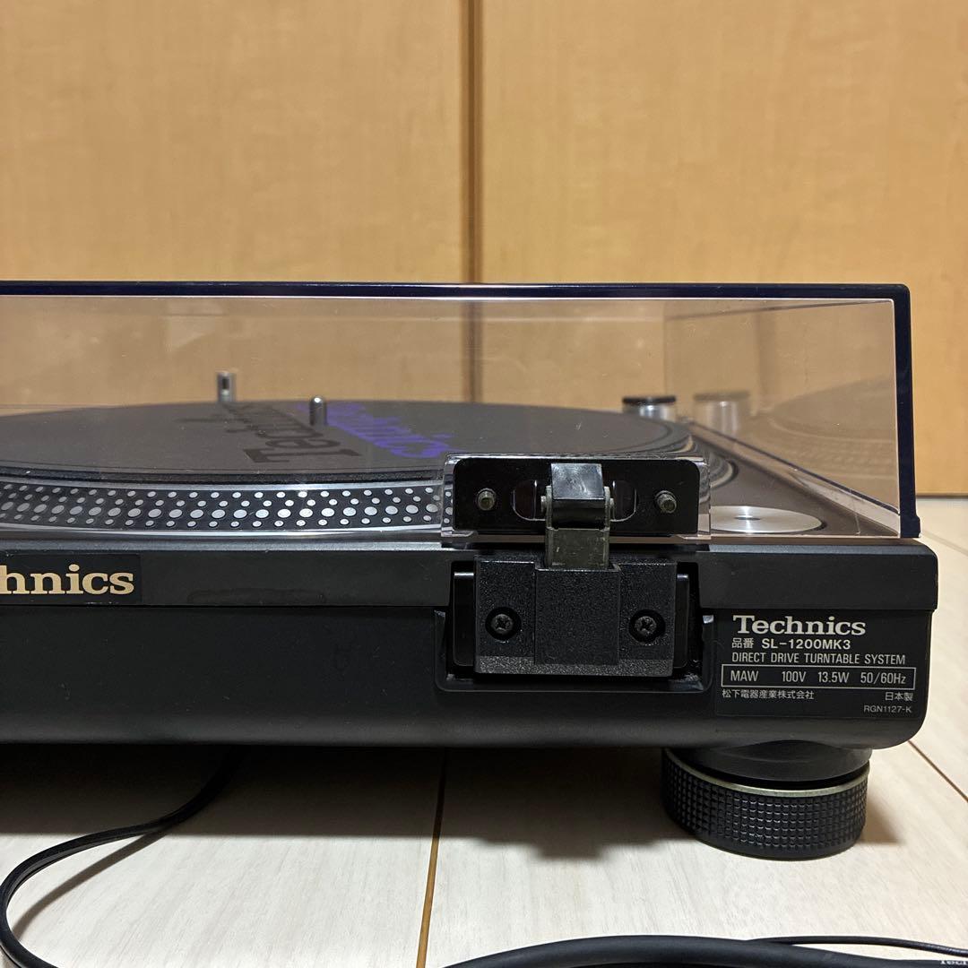 Technics SL-1200MK3 通電・動作・音出し確認問題無し