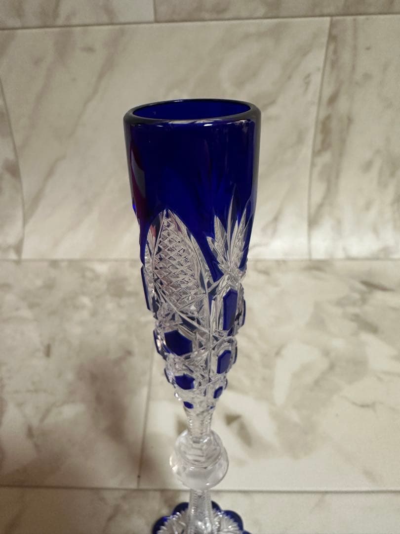 Baccarat バカラ ヴィンテージ TSAR ツァー　シリーズ ブルー