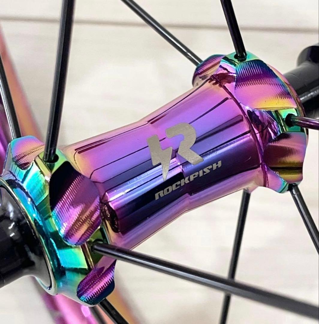 ROCK FISH ランバイク ストライダー 14x アルミホイール レインボー