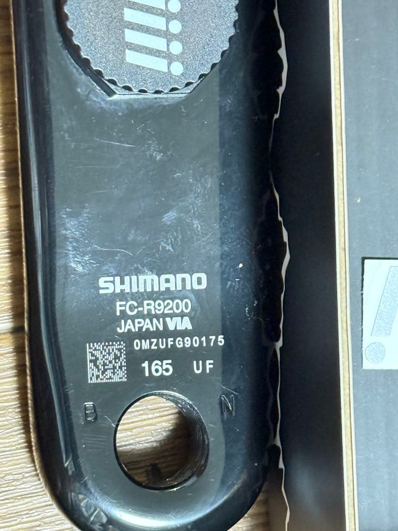 SHIMANO FC-R9200 パワーメーター 165mm 4iiii