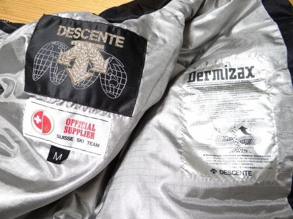 90年代 デサント ダウンジャケット スイスランド スキーチーム ジャケット M