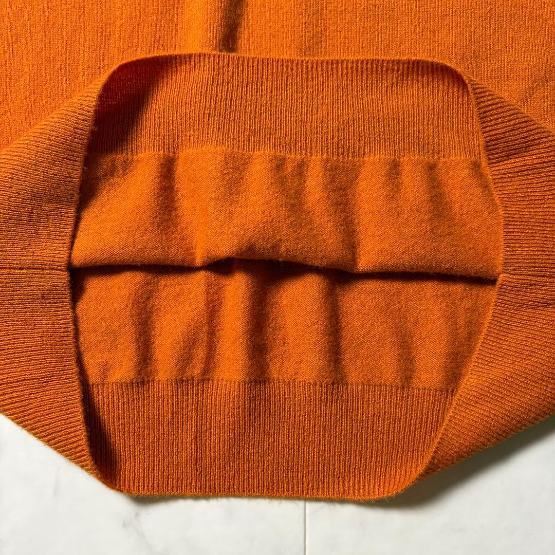 MARK&LONA カシミヤ100% タートルネック ニット 50/XL ゴルフ