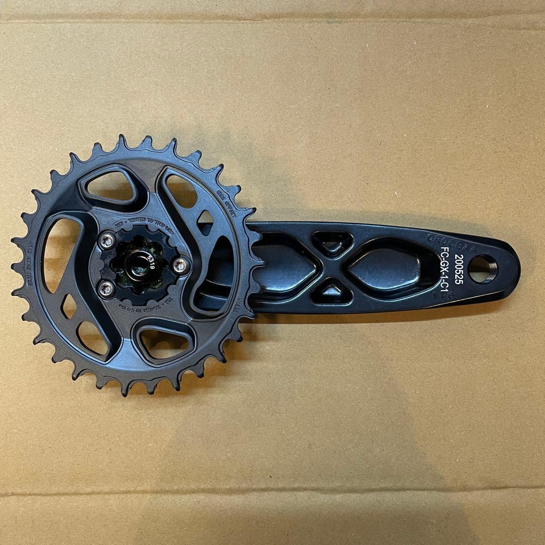 パーツ SRAM GX EAGLE crank set DUB FAT4 170mm